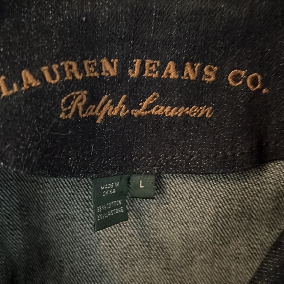 Ralph Lauren Jean jacket L new no tag - Picture 2 of 5